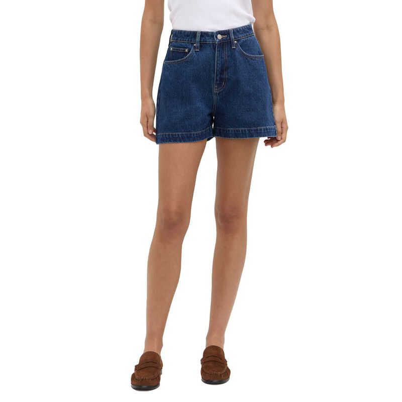 Assembly Label Boxy Denim Short Heritage Blue image number 0